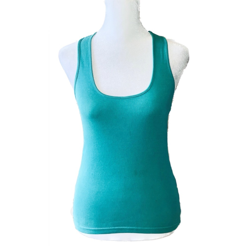 Supré Teal Racerback Tank Top, Women’s Size Small.
